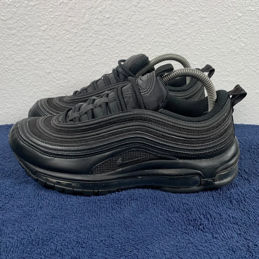 Nike Air Max 97 Shoes Womens Size 9 Black Smoke Grey Black Sneakers DH8016-002